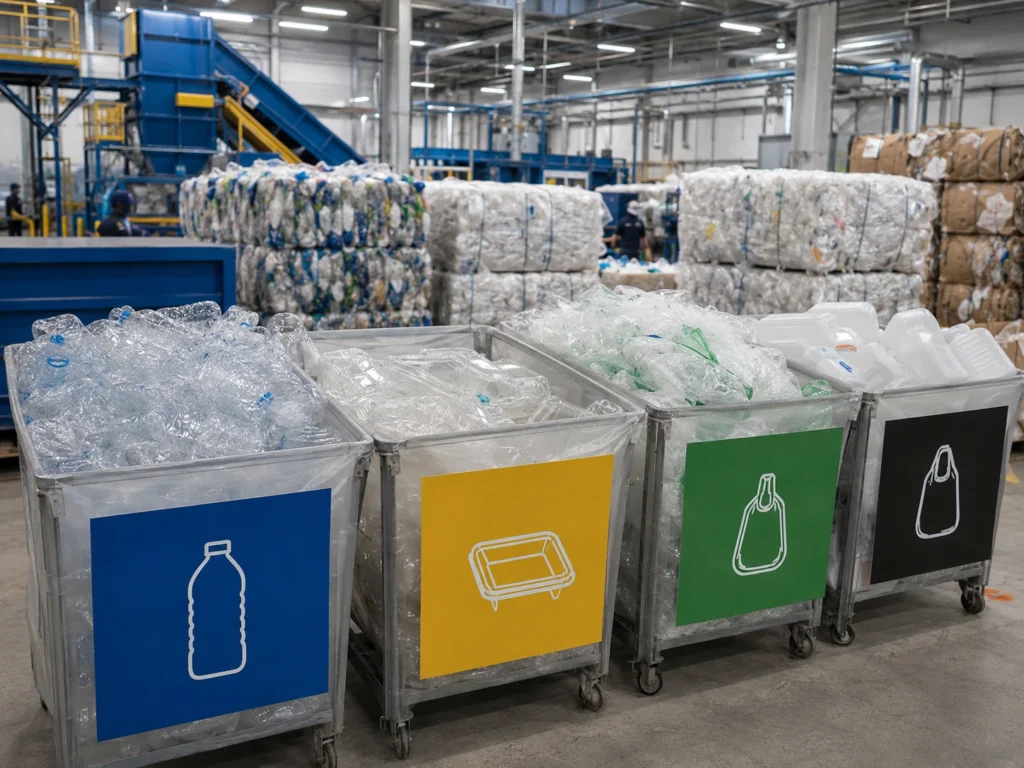 Reciclaje Y Clasificacion De Plasticos e impropios Recupa
